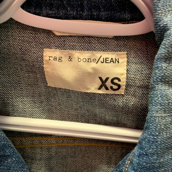 Rag and Bone Crop Jean Vest - Picture 2 of 2